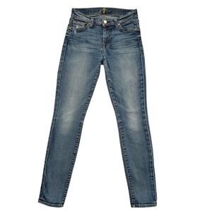 7 For All Mankind The Ankle Skinny Jeans Women’s Size 26
